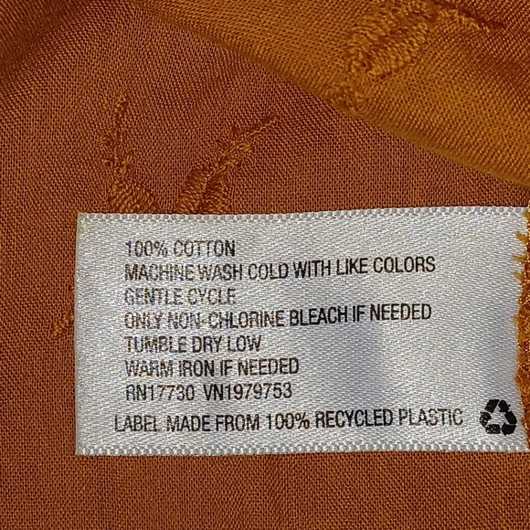 UNIVERSAL THREAD. Peach Ruffle Sleeve Blouse - Picture 9 of 9